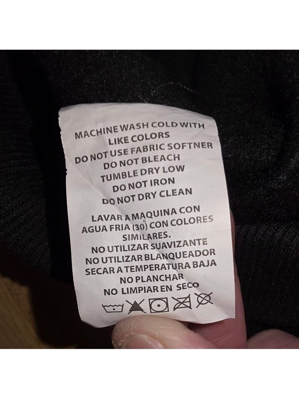 Bebe Black Hoodie Large #HD2 - Picture 3 of 9